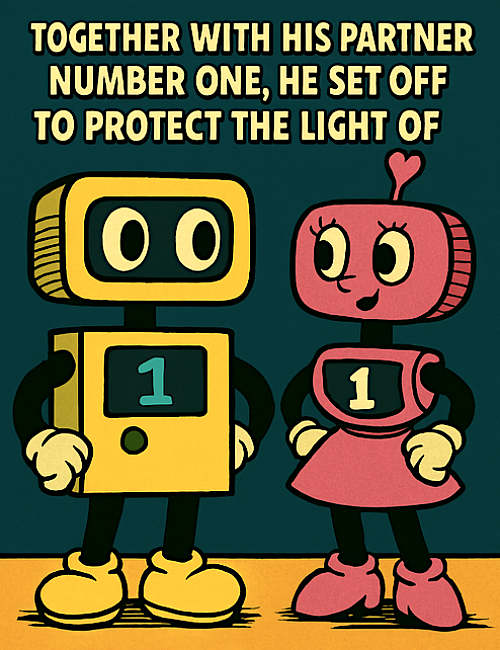 Together, they protect the light of curiosity.